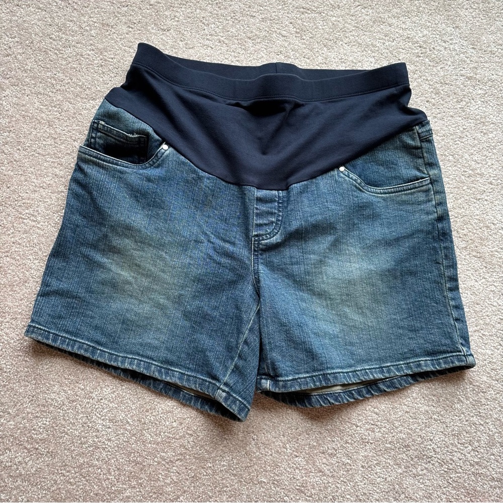 Maternity jean shorts 5” inseam